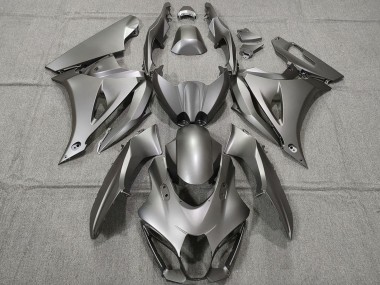 Custom 2017-2024 Suzuki GSXR 1000 Motorcycle Fairings - Matte Gunmetal Grey