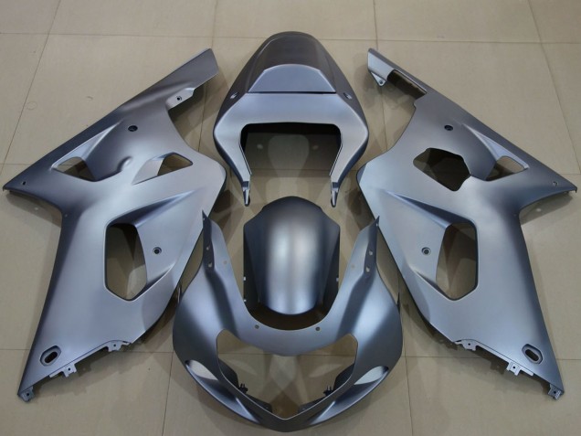 2001-2003 Suzuki GSXR 600 / GSXR 750 Motorcycle Fairings - Matte Dark Grey