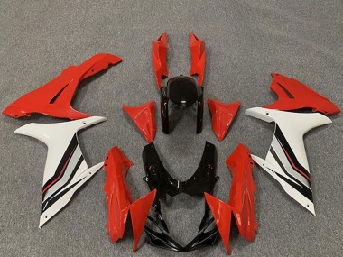 Custom 2011-2024 Suzuki GSXR 600 / GSXR 750 Motorcycle Fairings - Red White Black