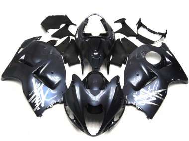 Custom 1996-2007 Suzuki GSXR 1300 Motorcycle Fairings - Gunmetal Grey Style