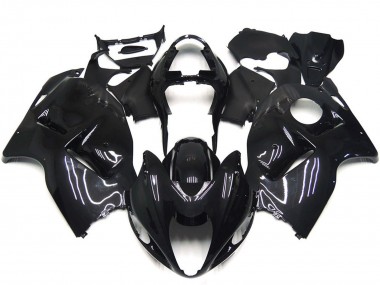 Custom 1996-2007 Suzuki GSXR 1300 Motorcycle Fairings - Glossy Black