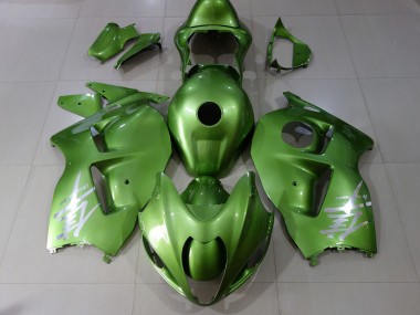 Custom 1996-2007 Suzuki GSXR 1300 Motorcycle Fairings - Special Green
