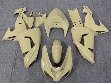 Custom 2006-2007 Kawasaki ZX10R Motorcycle Fairings - Desert Tan