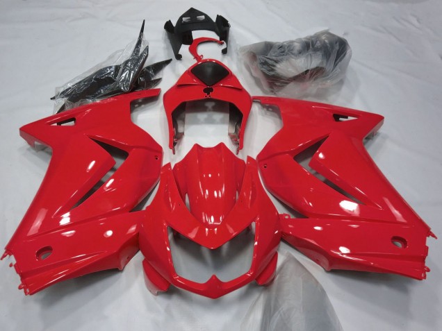 2008-2012 Kawasaki Ninja 250 Motorcycle Fairings - Red
