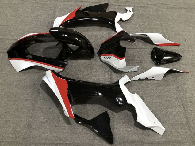 2015-2019 Yamaha R1 Motorcycle Fairings - Glossy Black White Red