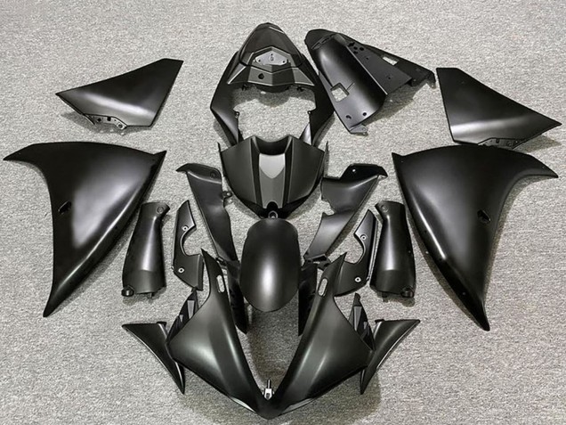 2009-2011 Yamaha R1 Motorcycle Fairings - Matte Black