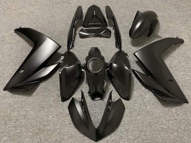 Custom 2015-2018 Yamaha R3 Motorcycle Fairings - Matte Black
