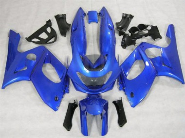 Custom 1996-2007 Yamaha YZF600R Thundercat Motorcycle Fairings - Glossy Blue Vibrant