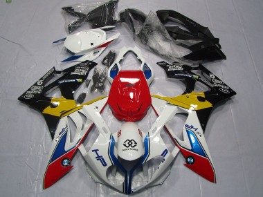 Custom 2009-2014 BMW S1000RR Motorcycle Fairings - White Yellow Red Black Blue HP