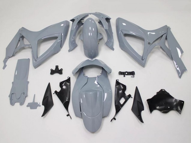 2006-2007 Suzuki GSXR 600 / GSXR 750 Motorcycle Fairing Kits - Nardo Grey
