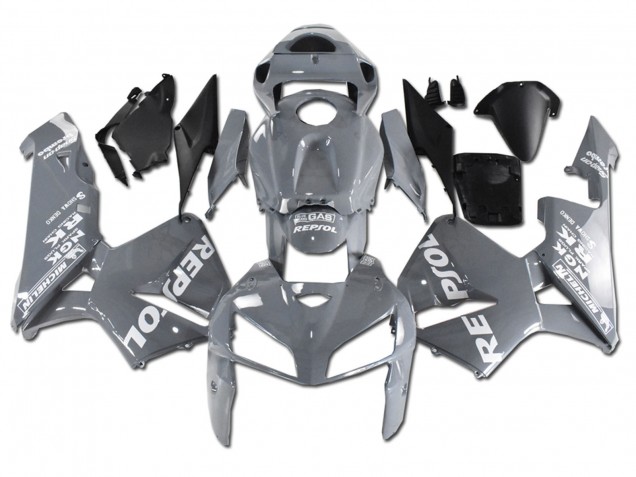 2005-2006 Honda CBR600RR Motorcycle Fairings - Nardo Grey White Repsol