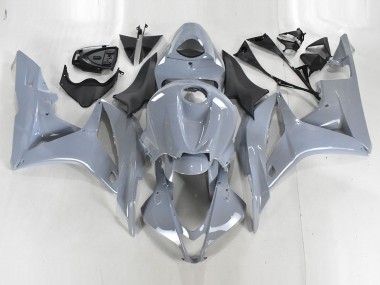 Custom 2007-2008 Honda CBR600RR Motorcycle Fairings - Nardo Grey