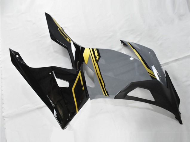 2018-2024 Kawasaki Ninja 400 Motorcycle Fairings - Nardo Grey Gold Black