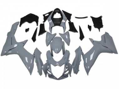Custom 2011-2024 Suzuki GSXR 600 / GSXR 750 Motorcycle Fairings - Nardo Grey