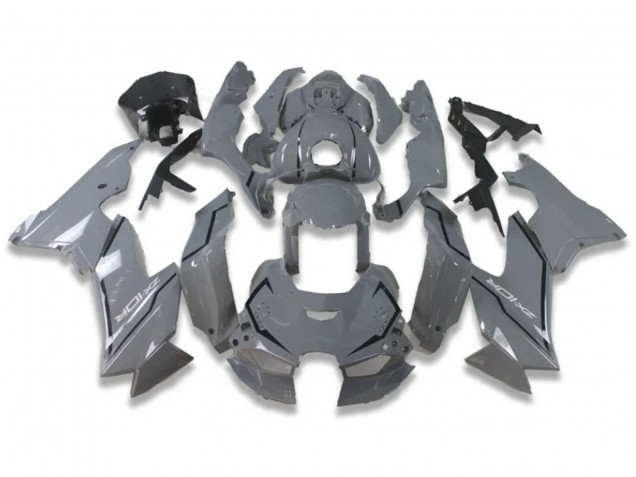 2021-2025 Kawasaki ZX10R Motorcycle Fairings - Nardo Grey