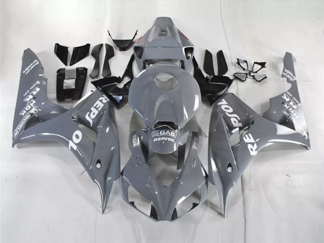 2006-2007 Honda CBR1000RR Motorcycle Fairings - Nardo Grey White Repsol