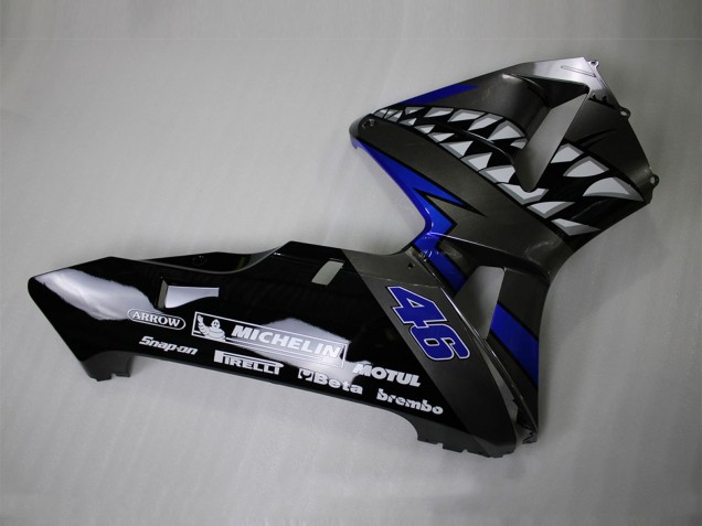 2005-2006 Honda CBR600RR Motorcycle Fairings - Nardo Grey Shark