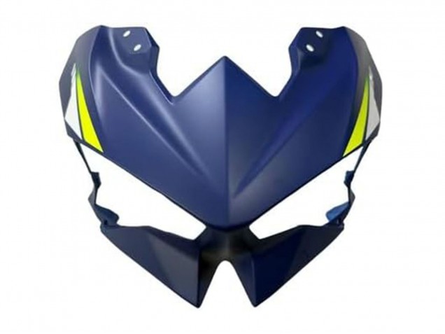 2024-2025 Kawasaki Ninja 500 EX500R Motorcycle Fairings - Blue White Yellow Silver Black