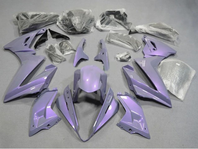 2024-2025 Suzuki GSX8R Motorcycle Fairings - Chameleon Grey Dazz Pearl Purple