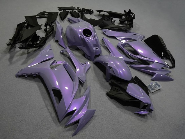 2020-2026 Chameleon Grey Dazz Pearl Purple Kawasaki Ninja 650 EX650 Motorcycle Fairings