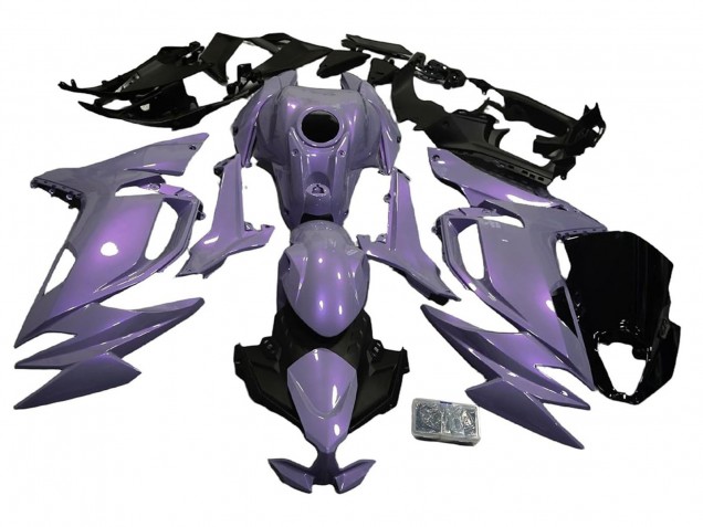 2020-2026 Chameleon Grey Dazz Pearl Purple Kawasaki Ninja 650 EX650 Motorcycle Fairings