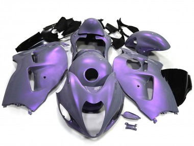 Custom 1996-2007 Suzuki GSXR 1300 Hayabusa Motorcycle Fairings - Chameleon Grey Dazz Pearl Purple