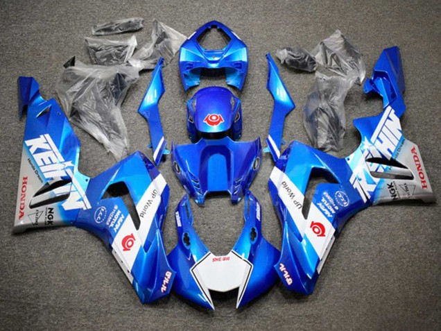 2020-2023 Blue White Honda CBR1000RR-R Motorcycle Fairings