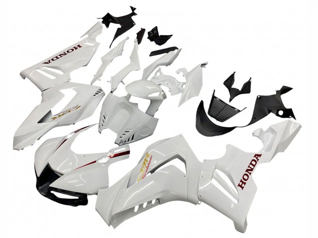 2020-2023 Honda CBR1000RR-R Motorcycle Fairings - White