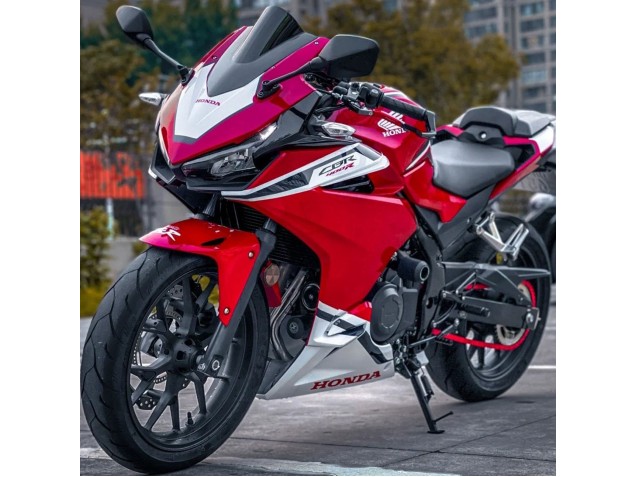 2022 Honda CBR400R Motorcycle Fairings - Red White