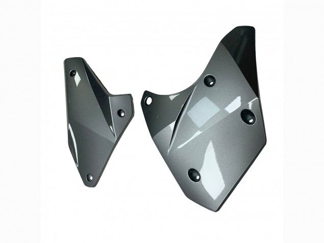 2015-2022 Kawasaki Ninja H2 Motorcycle Fairings - Silver Black Carbon Fiber