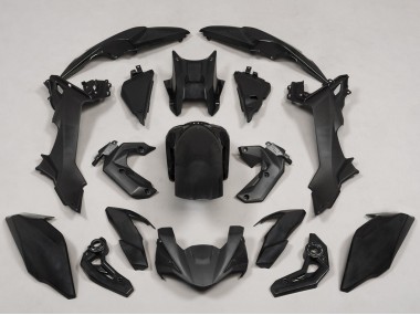 Custom 2017-2019 Kawasaki Ninja Z650 Motorcycle Fairings - Matte Black