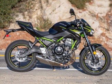 Custom 2020-2023 Kawasaki Ninja Z650 Motorcycle Fairings - Black Yellow