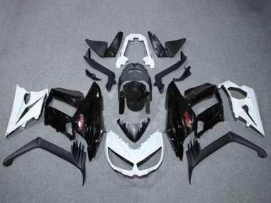 Custom 2010-2016 Kawasaki Z1000SX Motorcycle Fairings - White Glossy Black Red Ninja