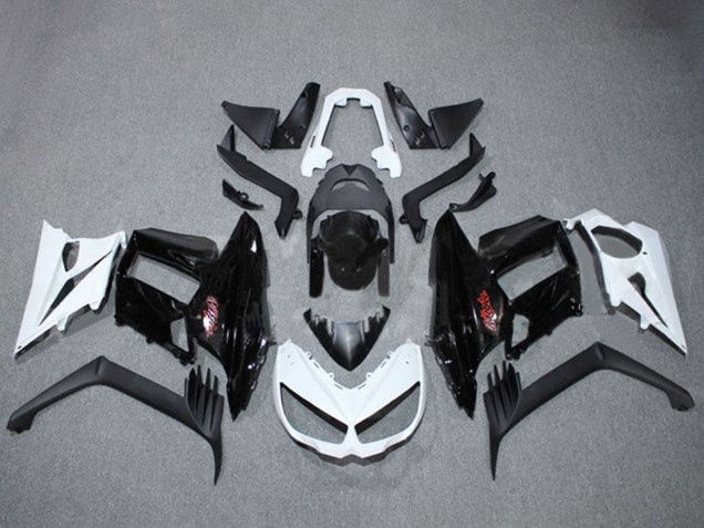 2010-2016 Kawasaki Z1000SX Motorcycle Fairings - White Glossy Black Red Ninja