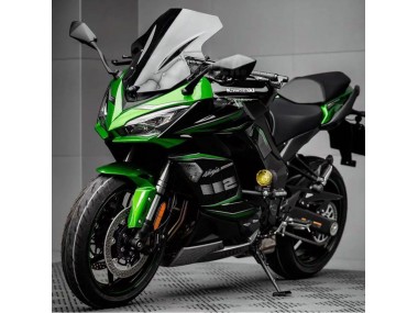 Custom 2020-2025 Kawasaki Z1000SX Motorcycle Fairing - Black Green Ninja