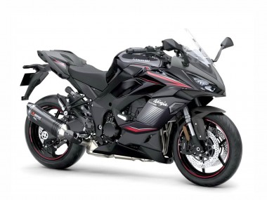 Custom 2020-2025 Kawasaki Z1000SX Motorcycle Fairings - Black Silver Ninja