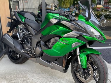 Custom 2020-2025 Kawasaki Z1000SX Motorcycle Fairings - Green Ninja