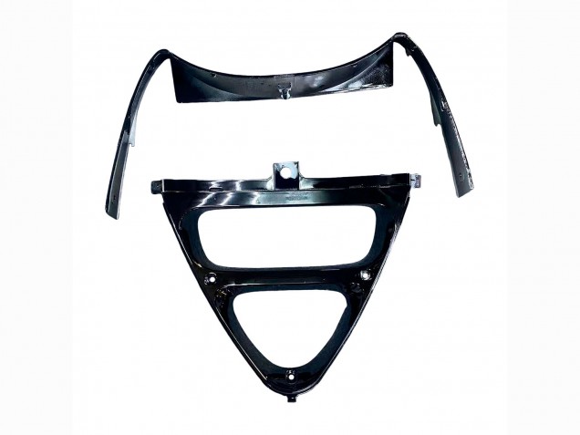 1998-2003 Kawasaki ZZR600 Motorcycle Fairings - Green Black Monster Elf