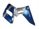 1993-2007 Kawasaki ZZR400 Motorcycle Fairings - Blue Silver Black