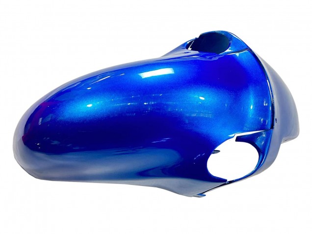 1993-2003 Kawasaki ZZR1100 Motorcycle Fairings - Blue Silver Black