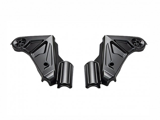 2022-2025 Kawasaki Versys 650 Motorcycle Fairings - Dark Green Black