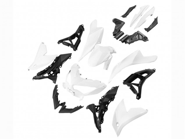 2022-2025 Kawasaki Versys 650 Motorcycle Fairings - White