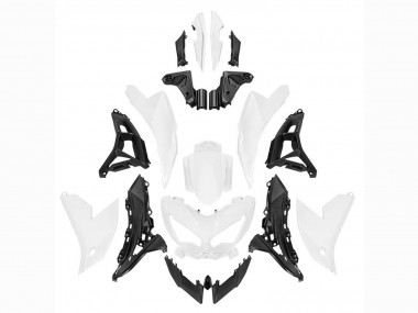 Custom 2022-2025 Kawasaki Versys 650 Motorcycle Fairings - White