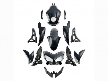 Custom 2022-2025 Kawasaki Versys 650 Motorcycle Fairings - Glossy Black