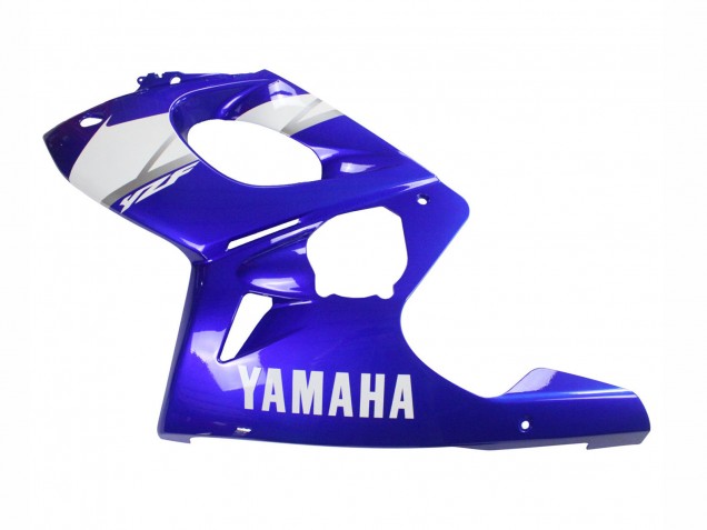 1996-2007 Yamaha YZF600R Thundercat Motorcycle Fairing - Blue White Silver