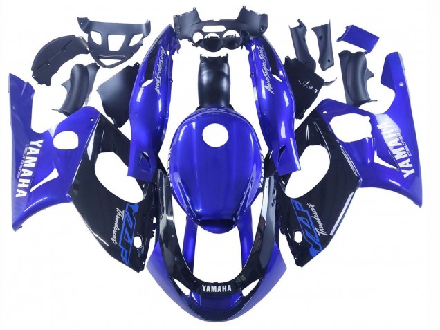 1996-2007 Yamaha YZF600R Thundercat Motorcycle Fairings - Blue Glossy Black