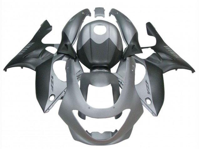 1996-2007 Yamaha YZF600R Thundercat Motorcycle Fairings - Matte Black Grey