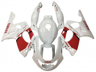 Custom 1996-2007 Yamaha YZF600R Thundercat Motorcycle Fairings - White Red