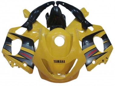 Custom 1996-2007 Yamaha YZF600R Thundercat Motorcycle Fairings - Yellow Grey Black