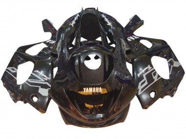 Custom 1996-2007 Yamaha YZF600R Thundercat Motorcycle Fairings - Glossy Black Chameleon
